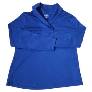Women's L.L.Bean Pullover, Long-Sleeve Shawl Collar
